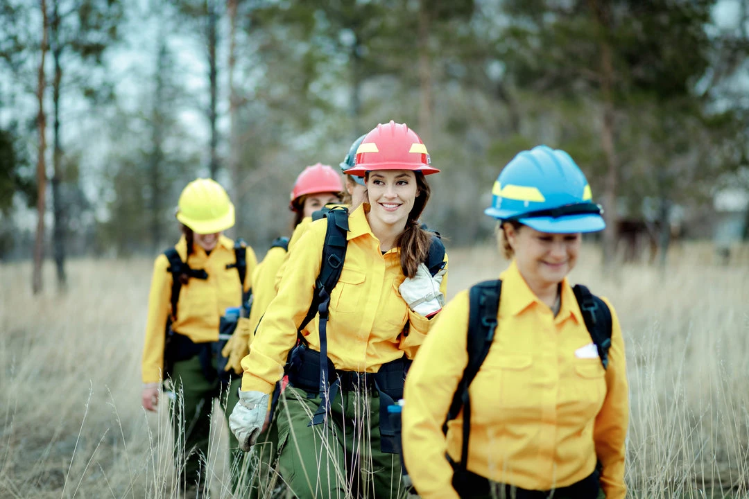 Women's Tecasafe Plus 5.8 Oz Aspen Brush Shirt (Yellow), Green Buffalow