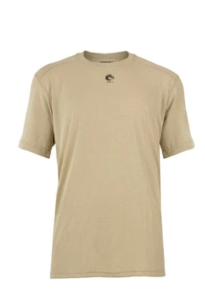 True North FR Base Layers Pro Dry Short Sleeve Shirt (Tan), DragonWear
