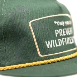 Smokey Bear Only You Cap (Green), The Landmark Project